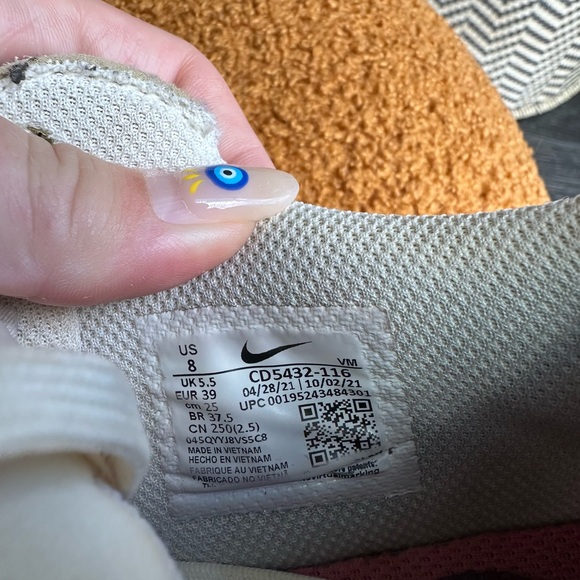 Nike Women's Air Max Excee Sail/Seafoam-Dark Beetroot (CD5432 116) Size 8. - Picture 8 of 8